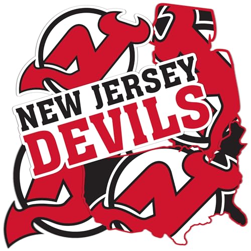 Desert Cactus New Jersey Devils Sticker NJ Devils Team NHL National Hockey League Sticker Vinyl Decal Laptop Water Bottle Car Scrapbook (Type 2-3)