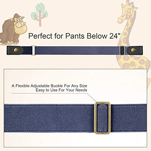Image of Buckle Free Elastic Kids Toddler Belt, no buckle Stretch Adjustable Belts for Girls boys by WHIPPY