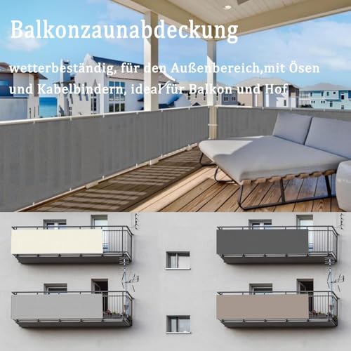 Jardin pour terrasse balcon protection UV coupe-vent multi-taille - 7