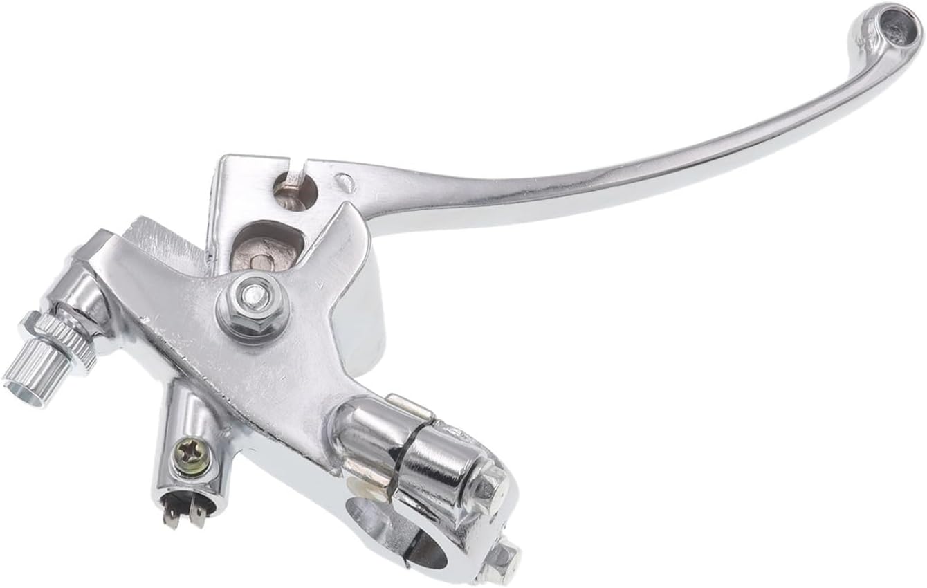 1 Piece 22mm Motorcycle Handle Clutch Lever with Mirror Thread Fit for Dirt Pit Bike