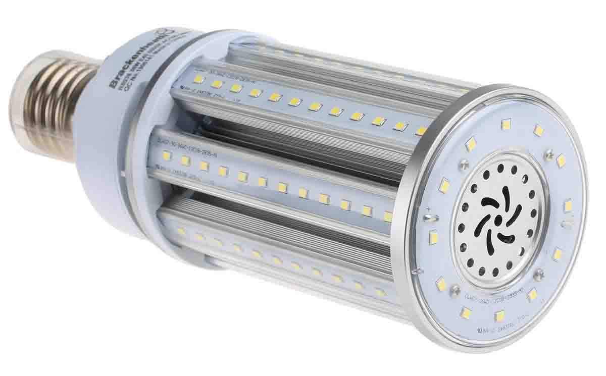 RS PRO LED-Straßenlampe Cluster 36 W / 230V 4990 lm E40 Sockel 6500k Weiß