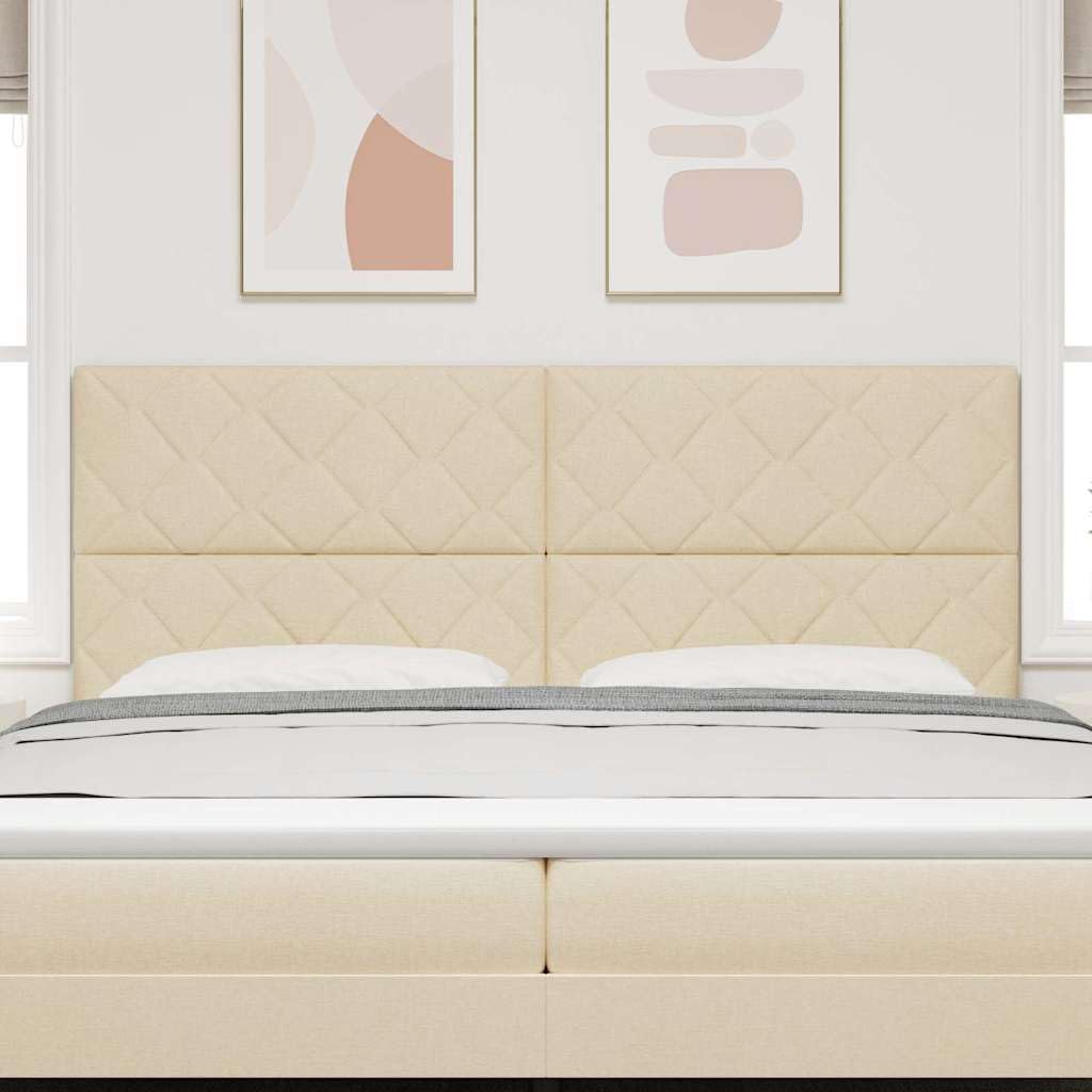 Cabecero de cama moderno de tela con marco de madera de pino macizo, altura ajustable 118/128 cm, duradero, para dormitorio, dormitorio juvenil y habitación de invitados