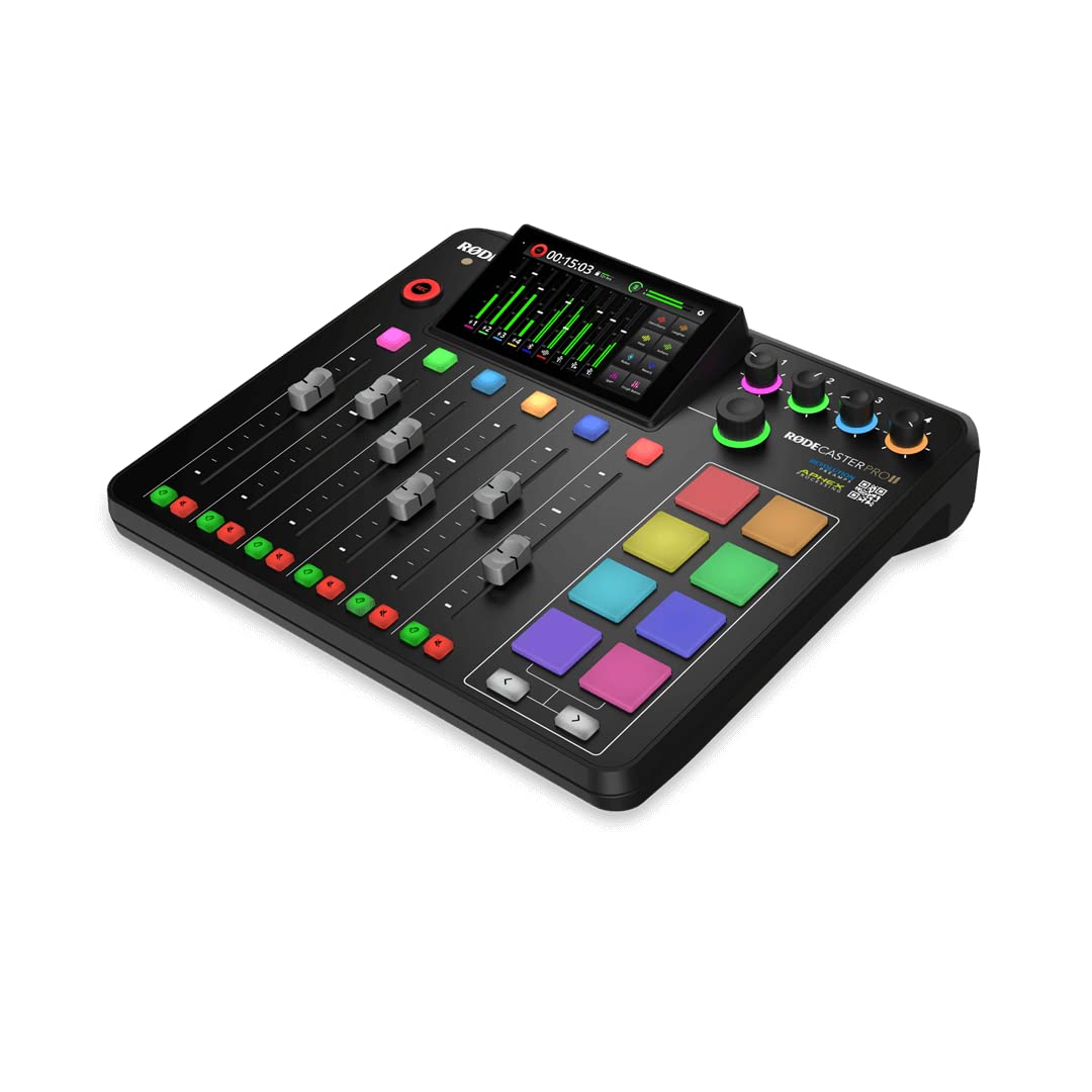 RØDE RODECASTER PRO II - Console di mixing 9 canali USB