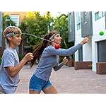 TEKXYZ® Reflex Ball with Counter App & Online Community, 2 Difficulty Levels Boxing Ball with Headband, Perfect for Reaction, Agility, Punching Speed, Fight Skill & Hand Eye Coordination Training - Image 2