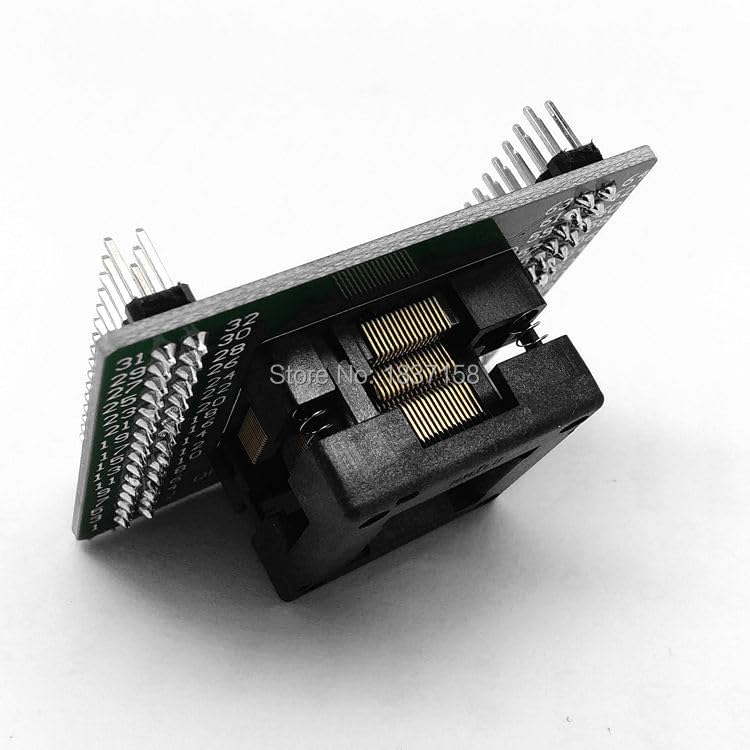 Wiring Connecting Terminals - QFP64 TQFP64 LQFP64 OPENTOP Pin Pitch 0.5mm Burn in Socket FPQ-64-0.5 Test Socket Flash Adapter