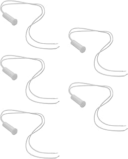 Fielect 5Pcs Magnetic Reed Switch RC-35 N.O Recessed Wired Security Window Door Contact Sensor Alarm Magnetic Reed Switch White