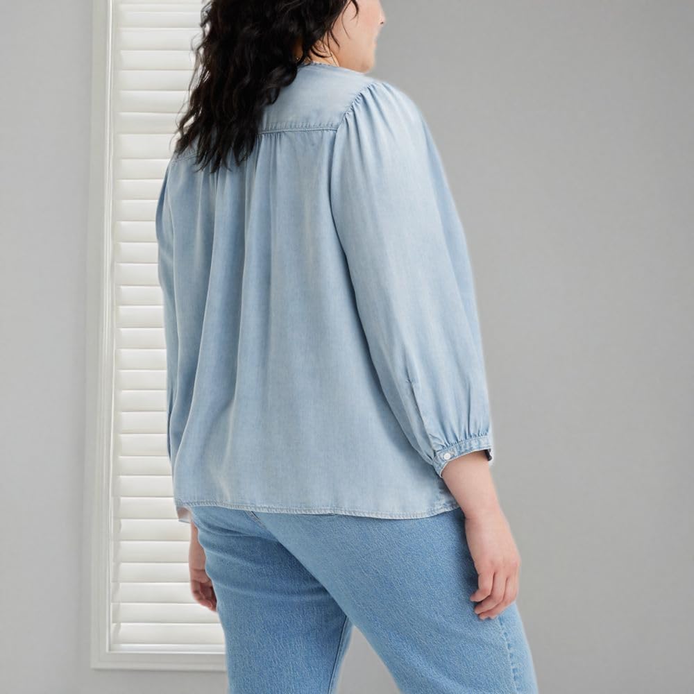 Levi's Womens Halsey Blouse (Also Available in Plus) - Image 3