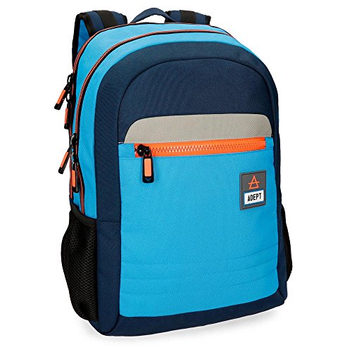Adept Power Mochila Adaptable para Portátil 15 6  Azul 31x44x15 cms Poliéster 20.46L