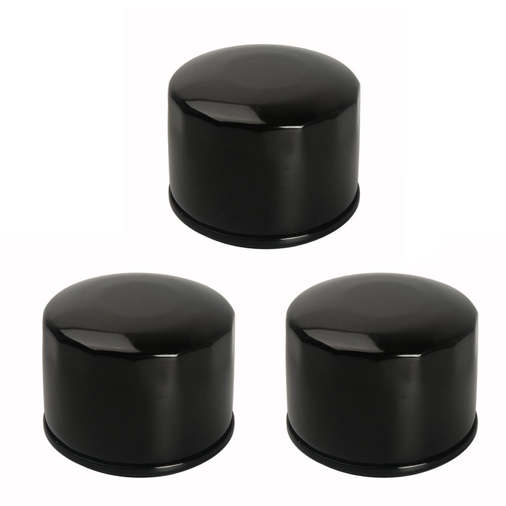 OxoxO (confezione da 3) Filtro olio per Kawasaki FX600 V FR691 V FR651 V FX600 V FS730 FX600 V FS451 V FS691 V FS651 V Fit 19HP 21.5hp 22HP 23HP 24HP 26HP ricambio # 49065-7007/7002/2057