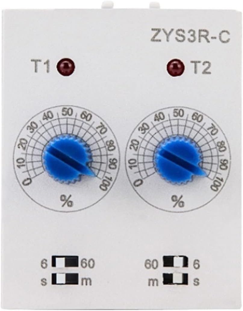 Relay Timer ZYS3R Infinite Power-On Dual-Control Dual-Cycle Delay Time ST3PR 1S10S30M60M 1Pcs
