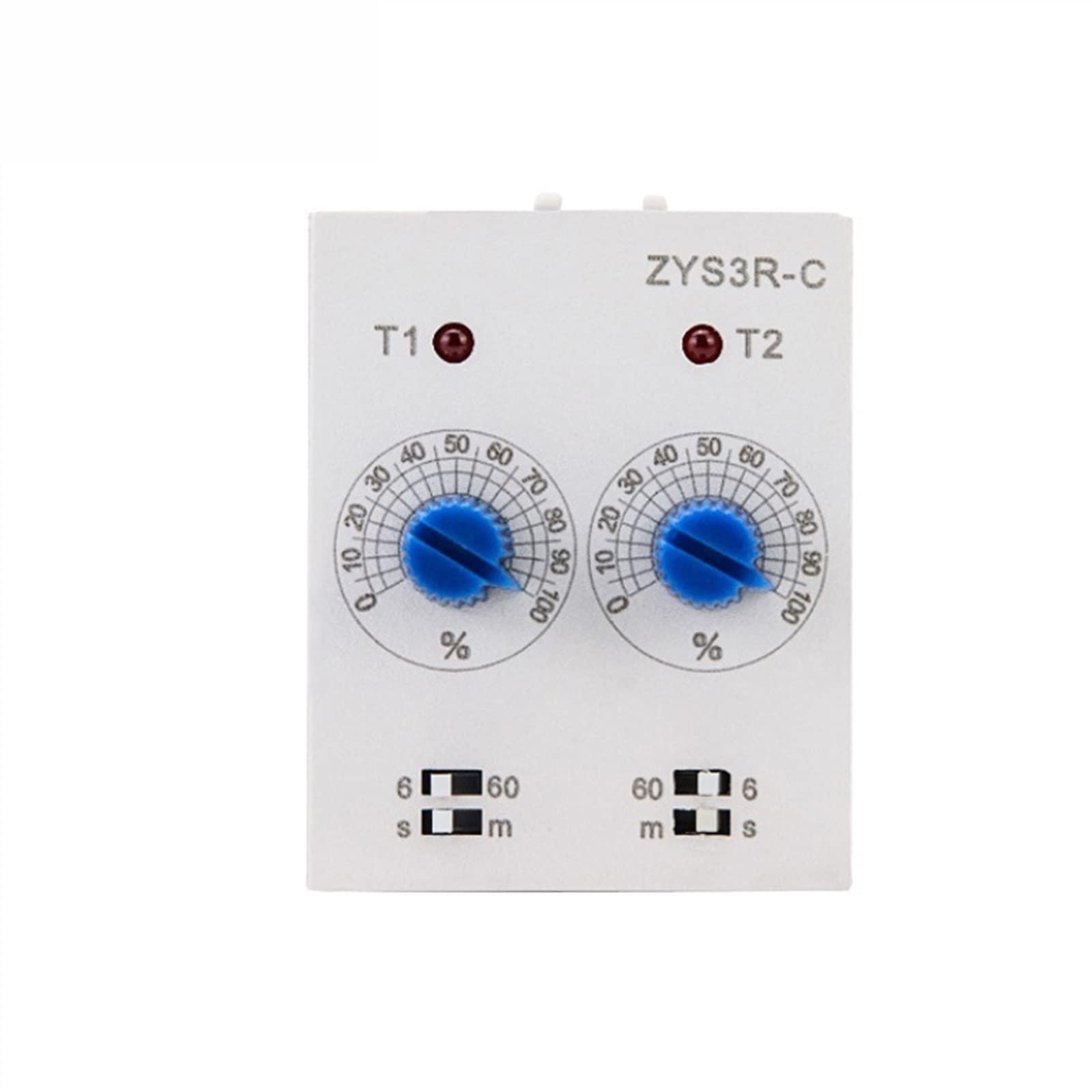 AQHYEBNSR Relay Timer ZYS3R Infinite Power-On Dual-Control Dual-Cycle Delay Time ST3PR 1S10S30M60M 1Pcs