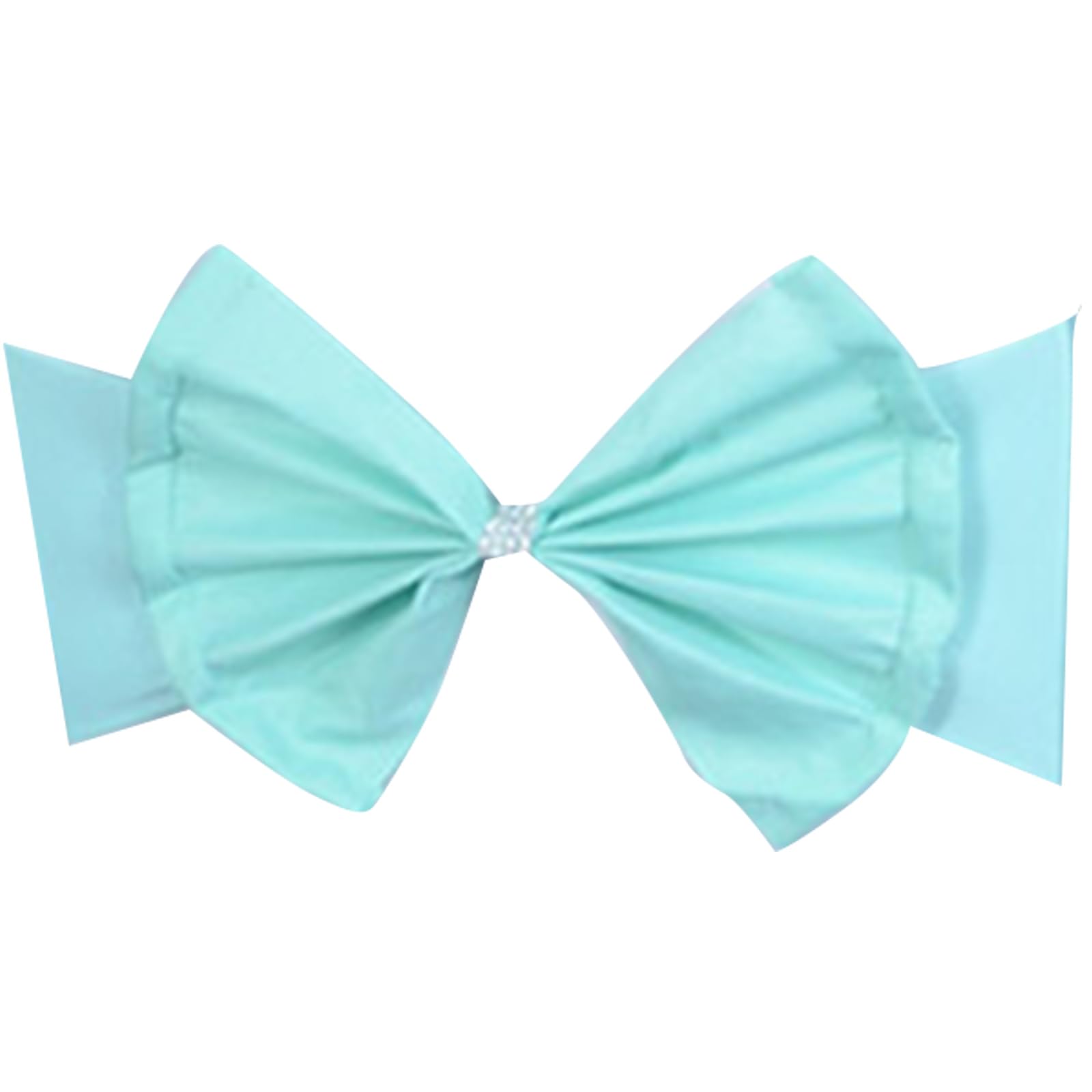 Nucelit Chair Bows Ties Chair Wraps for Weddings Celebration and Family Gatherings in Optional Color Sash 1PC Band