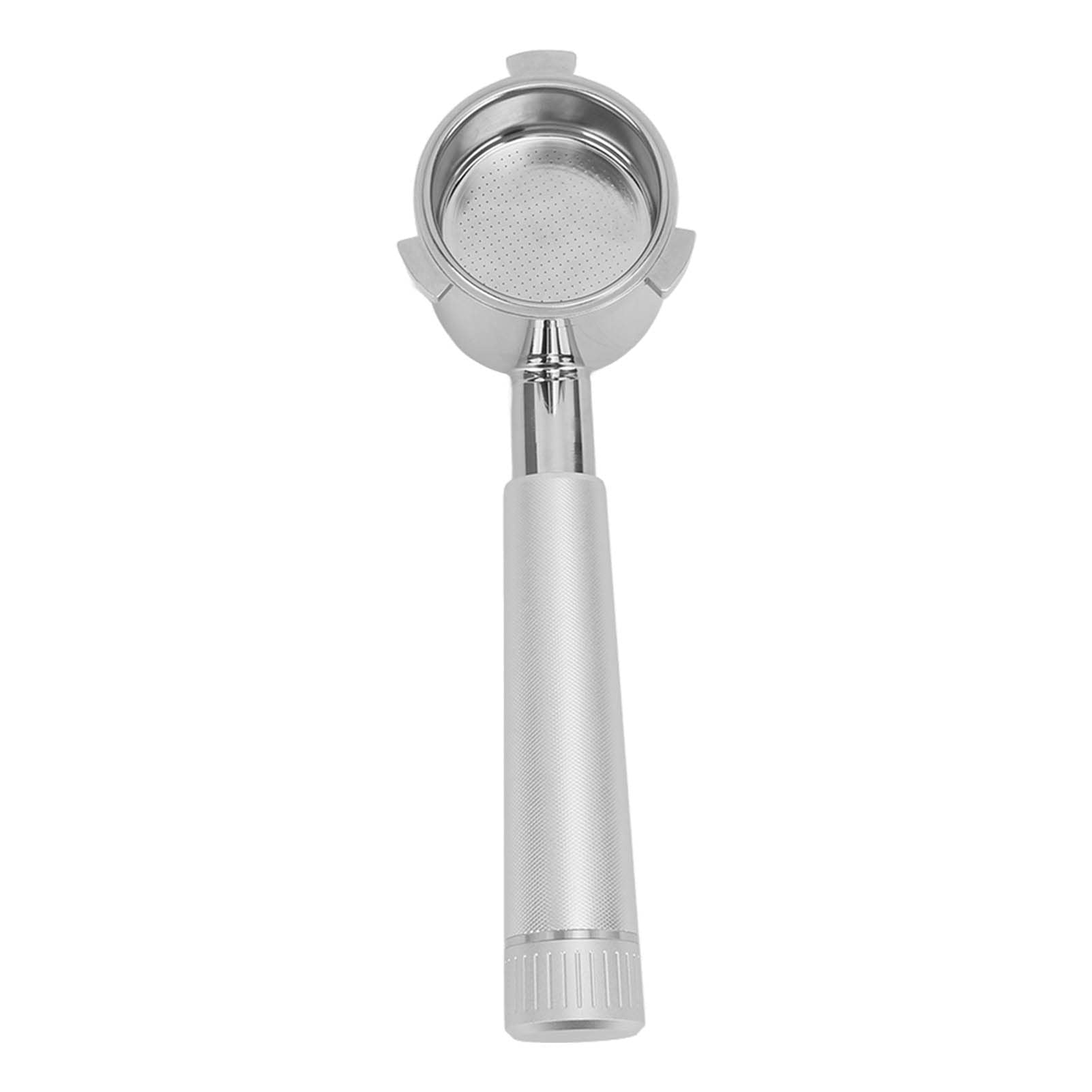 Omabeta Portafiltro per caffè Senza Fondo per Serie 9 9335 9155 9355 9665 Elegante Manico Ergonomico in Acciaio Inossidabile e Lega di Alluminio 51mm (#1)