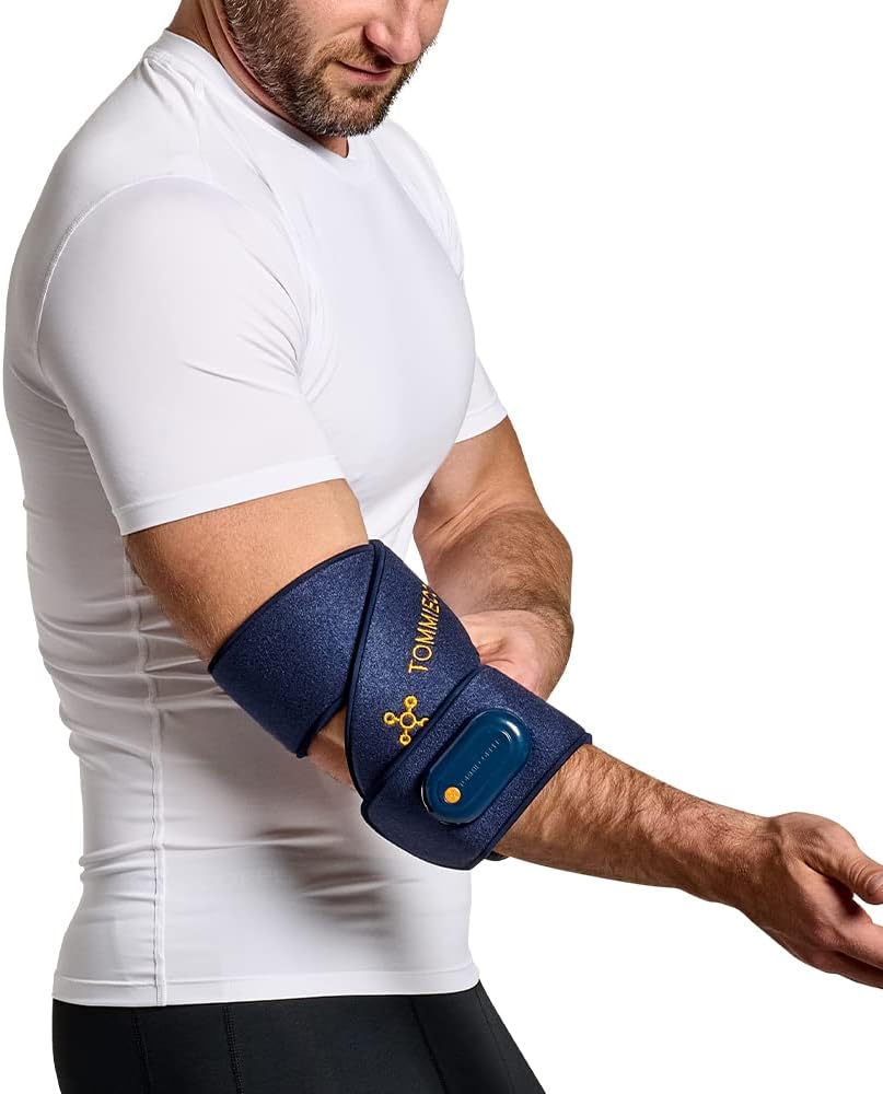 Tommie Copper Infrared Therapy – Unisex Rechargeable Red Light Therapy Support for Muscle Aches and Pain Associated with Arthritis