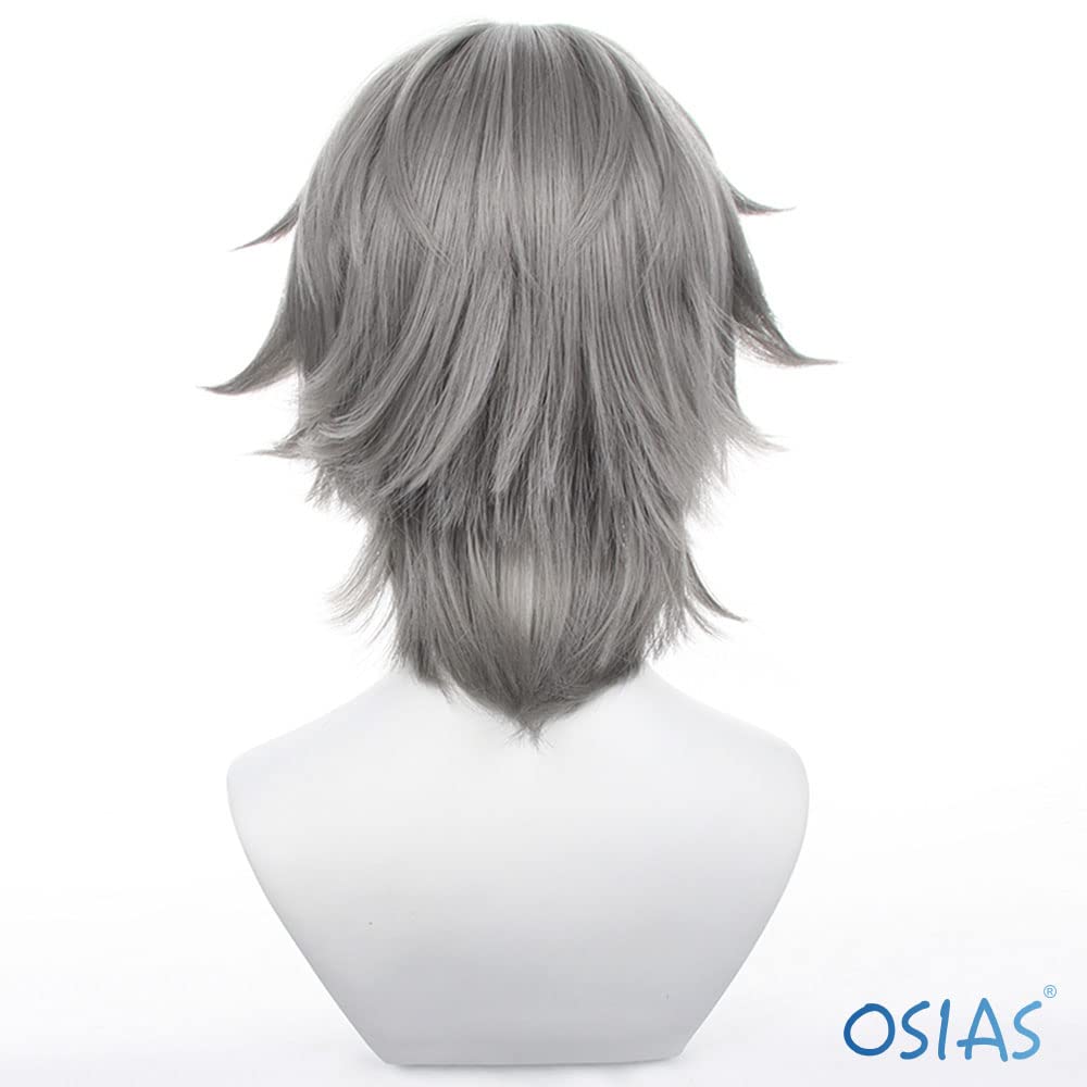 Perruque de cosplay Caelus du jeu Honkai Star Rail