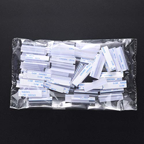 Boao 150 Pieces Earring Card Adapter Self-Adhesive Lip Adapter Plastic Lip Hanger For Earring Necklace Card Display (1.5 X 0.5 Inch) #TOP6