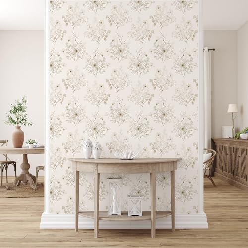 Wall Wear Peel and Stick Wallpaper Sheets, Spring Ready, 12-Pack by Wall Wear - Used condition - Image 4