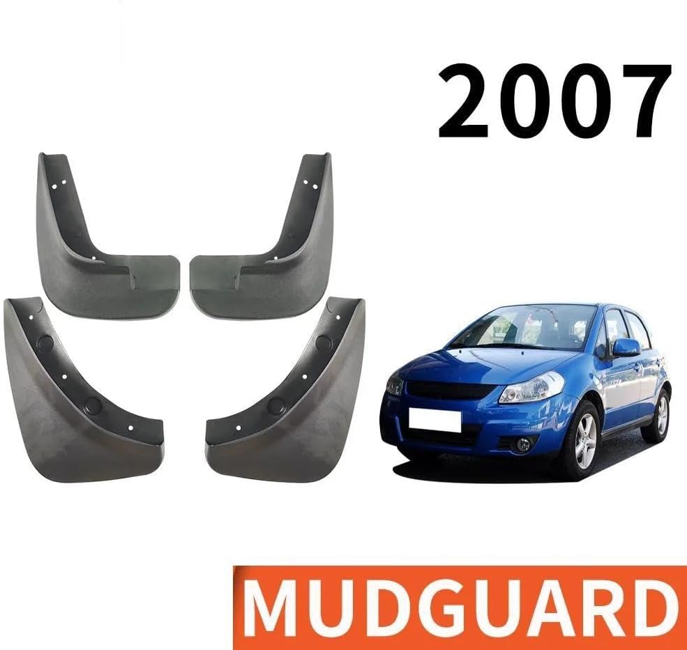 Auto Parts For Suzuki SX4 Hatchback 2007 Car Tire Mudguard Fender Mudflaps Front Rear Flares Splash Guards Cover