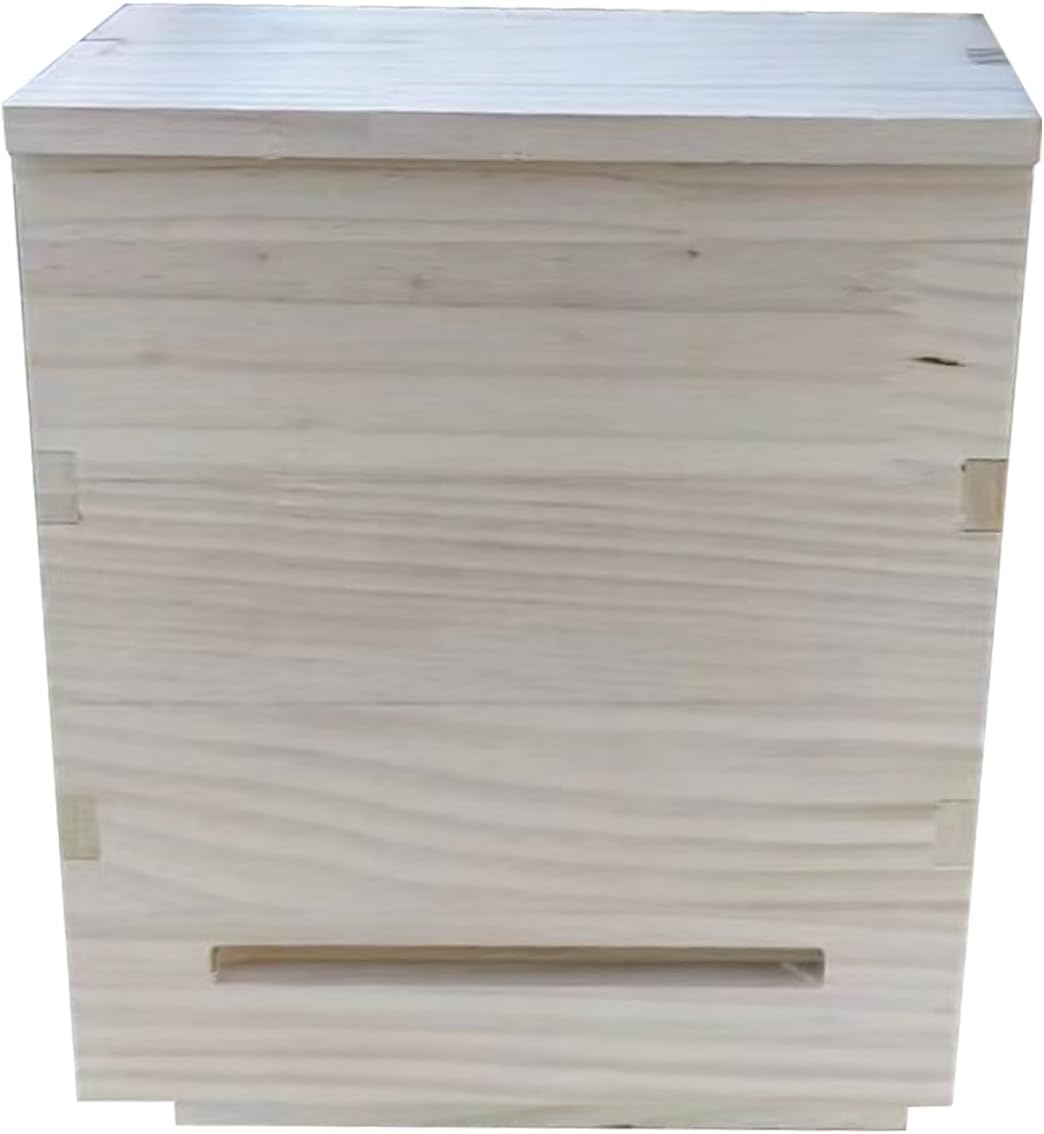 Wood Bat Habitat – Handmade Sturdy Wooden Roosting Box, Eco-Friendly Shelter Promoting Safe Resting Spot for Bats | Weatherproof Outdoor Nesting House for Park, Garage, Cabin, Tree, Field, Lawn