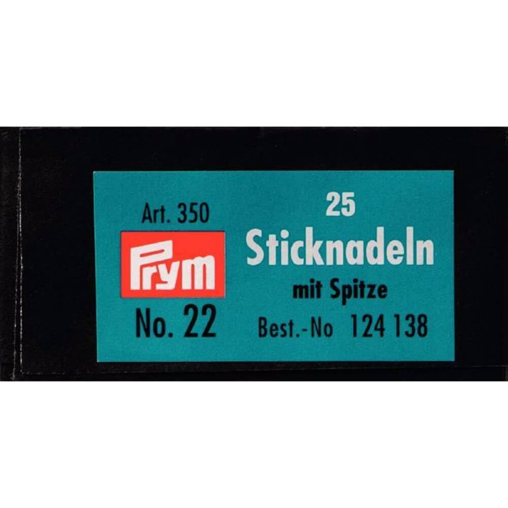 Prym - Prym Embroidery (0.90 x 40mm) Sharp Tip Needles - 1 Unit