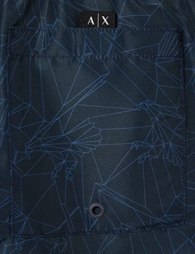 Armani Exchange Men's Eagle Print Swimsuit4