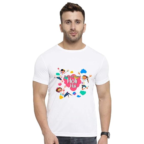 Buy FUNKY STORE Holi Tshirt, Bura Na 