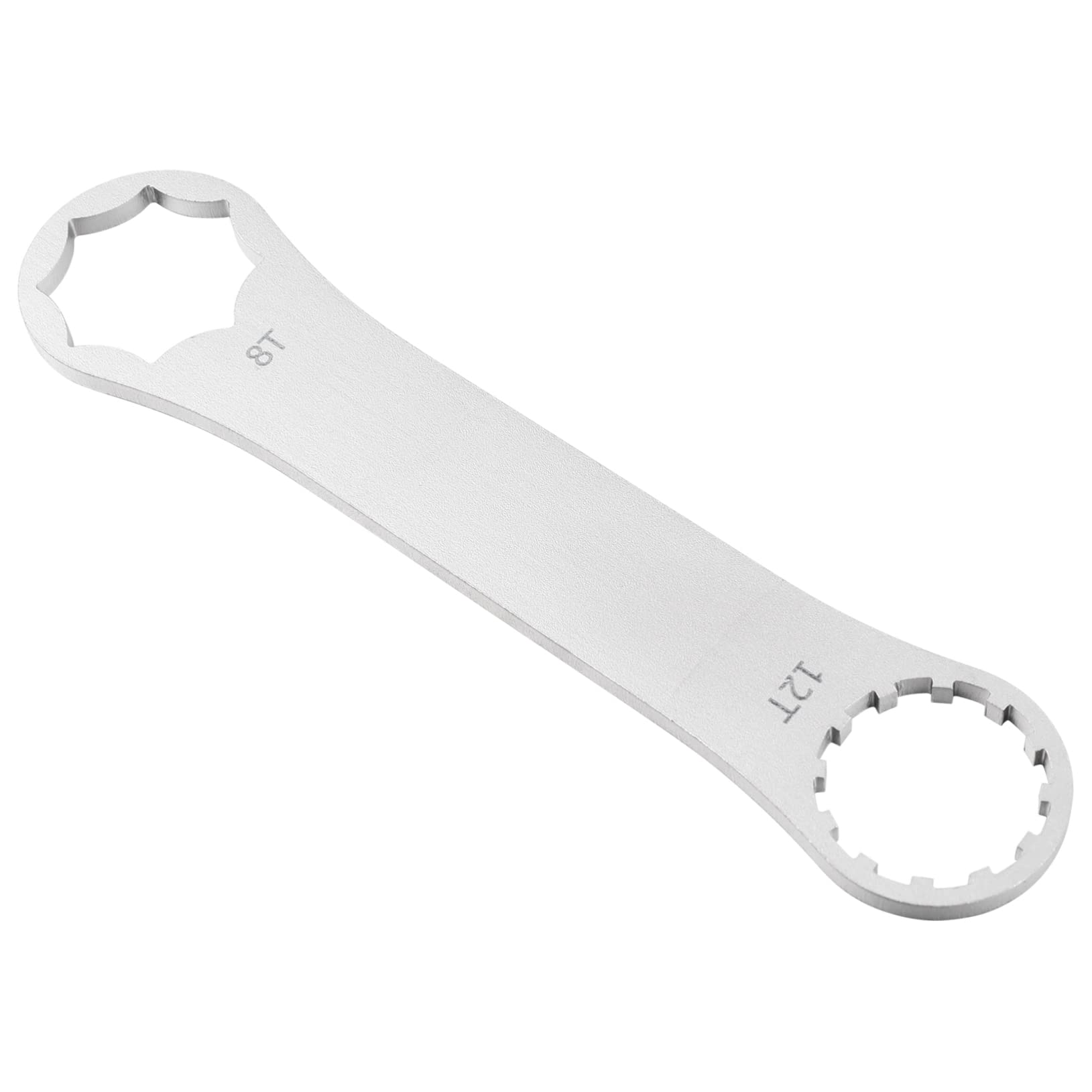 SUPVOX 8t Front Fork Spanner Wrench Bike Tool for Easy Removal of Front Fork Caps Essential Cycling Accessory for Cyclists