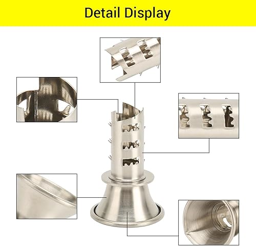 Miniatura 3 de Exprimidor manual de limón, acero inoxidable 304, mini exprimidor portátil grueso de color naranja para herramientas de cocina del hogar, fácil de