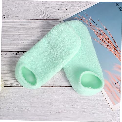 minkissy 3 Pairs Cracked Heels Guard Heel Repair Socks Dead Skin Socks Gel Socks for Moisturising Feet Spa Feet Sleeves Footcare Socks Anti Callus Socks Moisturizing Women's Socks - Image 7