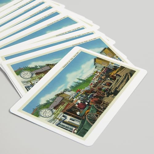 Lantern Press Deadwood South Dakota 52 Cartas Póker miniatura 5