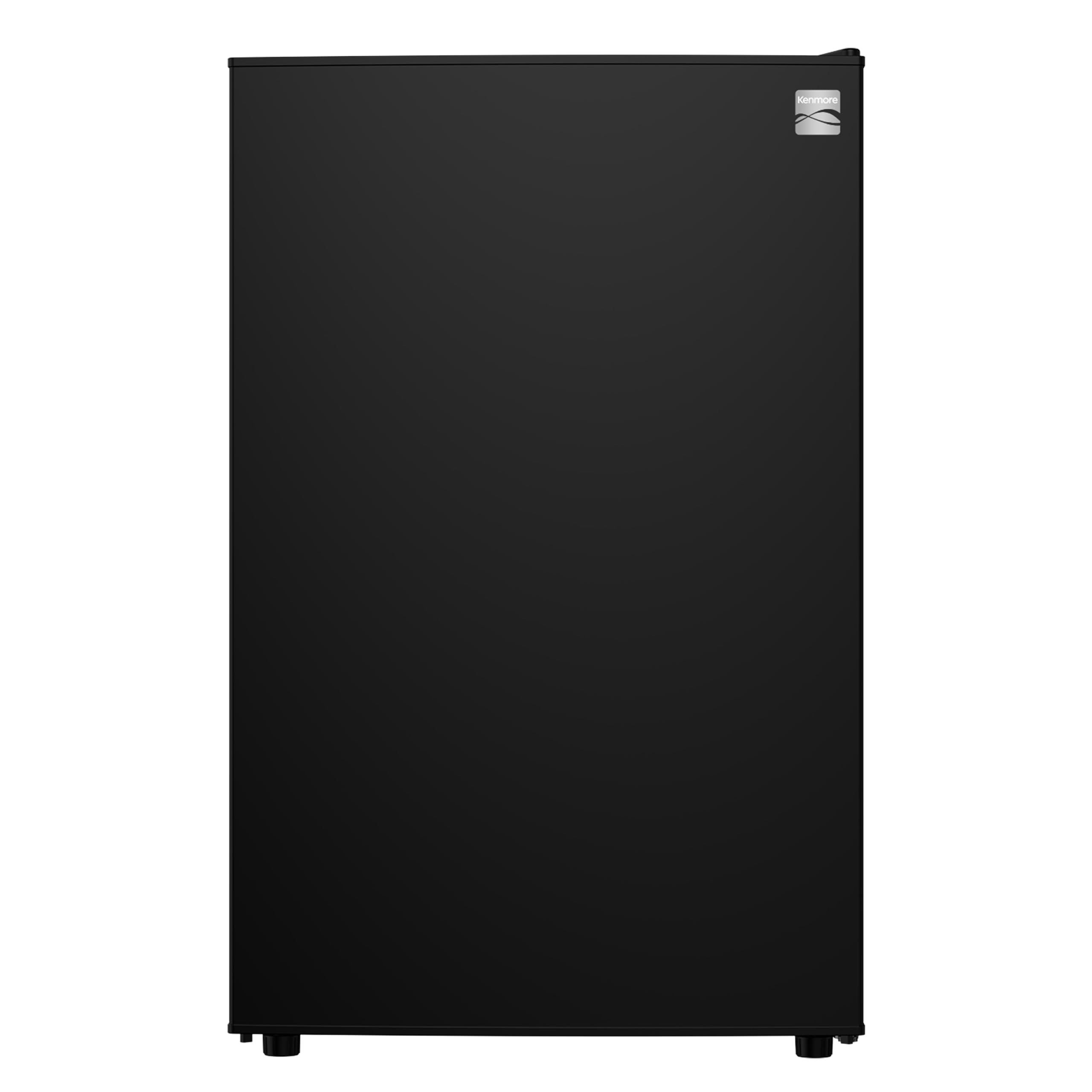 Photo 1 of ***FACTORY SEALED - OPENED FOR INSPECTION*** Kenmore 21" Compact Refrigerator with Chiller Compartment - Reversible Door, Adjustable Glass Shelves, ENERGY STAR Certified, 4 Can Rack, Interior Lighting, Freestanding, 4.5 cu. ft. Capacity - Black