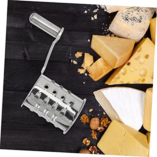 Rallador de queso manual giratorio de acero inoxidable miniatura 2