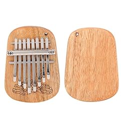 Piano à pouce Kalimba à 8 touches GECKO K-8CA avec mini instrument de percussion en bois de camphre à trou de suspension - Les Beatles, Paul McCartney, John Lennon, RIngo Starr, George Harrison Piano à pouce Kalimba à 8 touches GECKO K-8CA avec mini instrument de percussion en bois de camphre à trou de suspension – Image 4