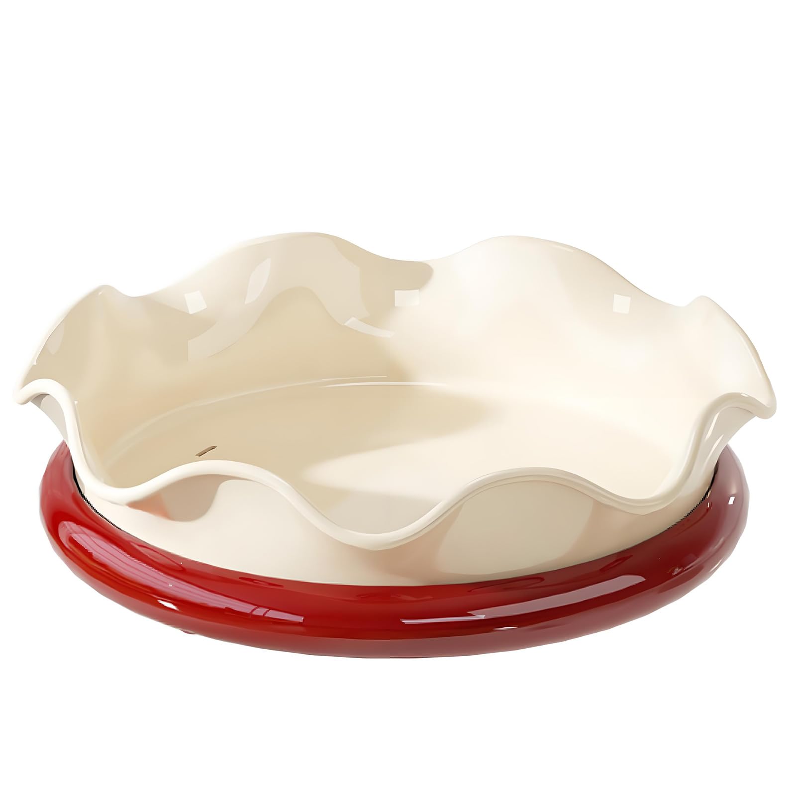 Hredyqw Rotating Fruit Bowl With Drain Function For Efficient Kitchen Storage And Freshing Preservation
