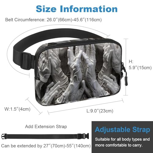 Ceinture de course à pied lapin support téléphone sac banane running taille - 3