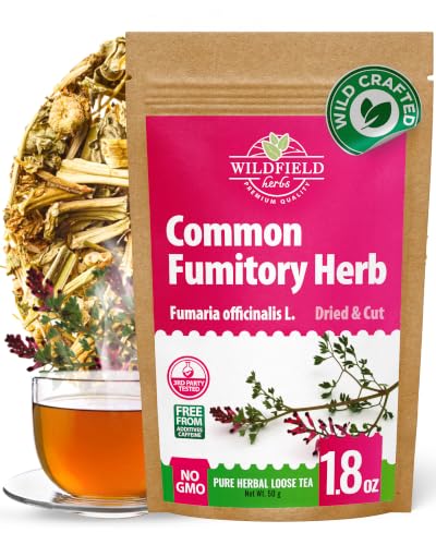 1.8 oz Dried Common Fumitory Herbal Tea (Fumaria Officinalis L.) - 50g Common Fumitory Herb Tea Hierba De La Palomina