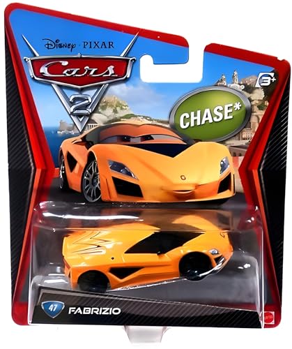 Disney Pixar CARS 2 Movie 1:55 Die Cast Car Fabrizio # 47 *Chase*