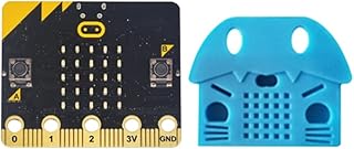 Haslbeck BBC Mikro:Bit Go Set Micro:Bit BBC with Protection Case Programmable Learning Development Board for DIY Projects Blue