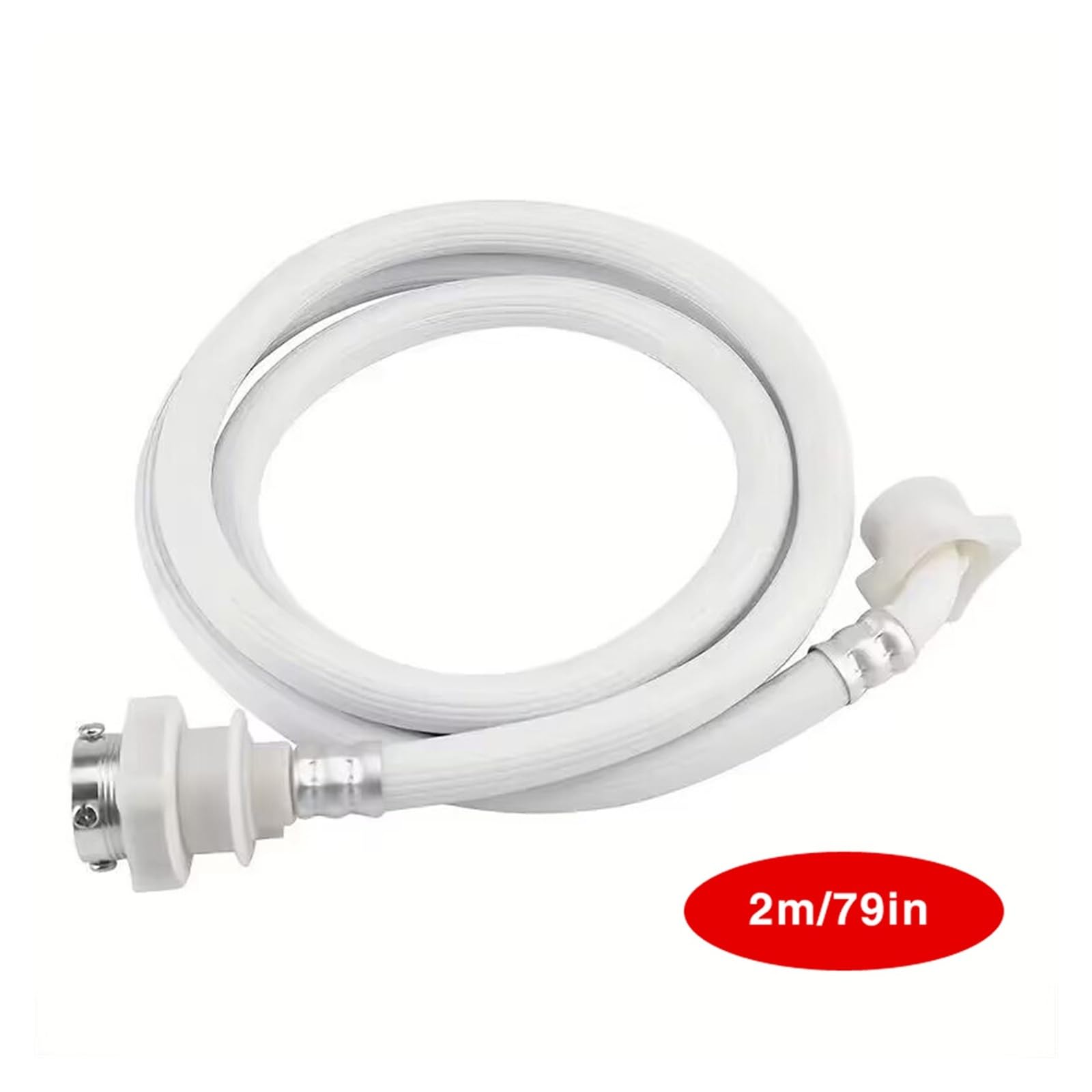 Tuyau D'entrée D'eau De Machine À Laver, Tuyau D'injection D'eau De Décharge Universel, Tuyau De Machine À Laver(Inlet pipe 2M)