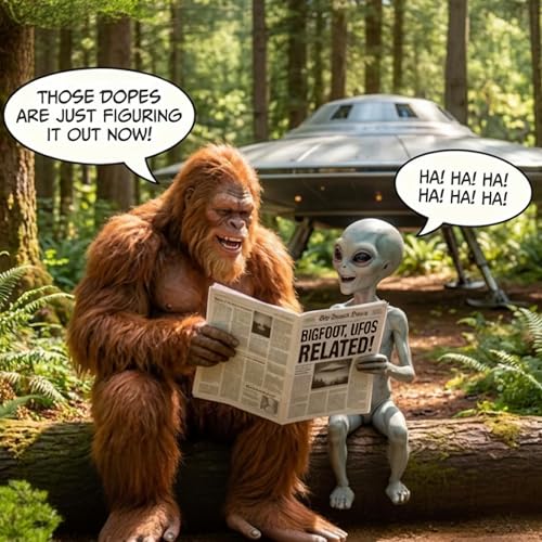 Potential Correlation Exists Between UFO and Bigfoot Sightings, New Analysis Suggests