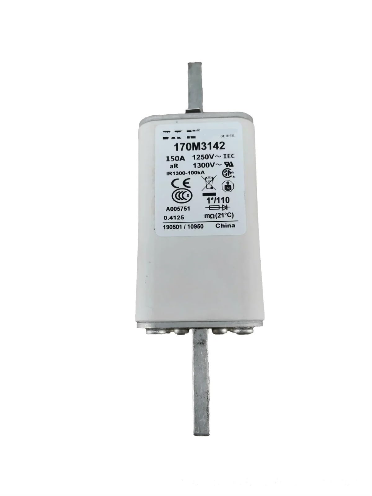 Fusible céramique 170M4719 pour la protection robuste des systèmes de puissance