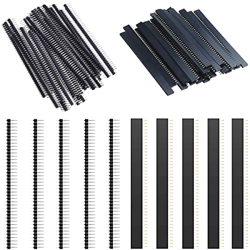 DKARDU 60 pcs En-tête broche mâle femelle 2.54mm Arduino DIY