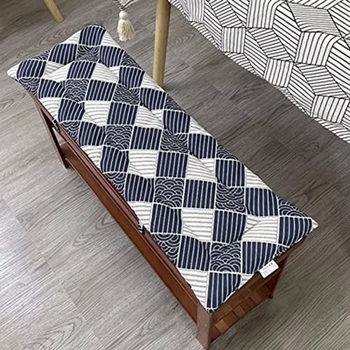 Coussin de banc d'extérieur 270x30 cm pour assise de patio 2 à 3 places
