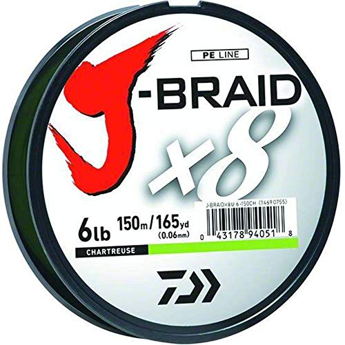 Image of Daiwa J-Braid 300M 8-Strand Woven Round Braid Line