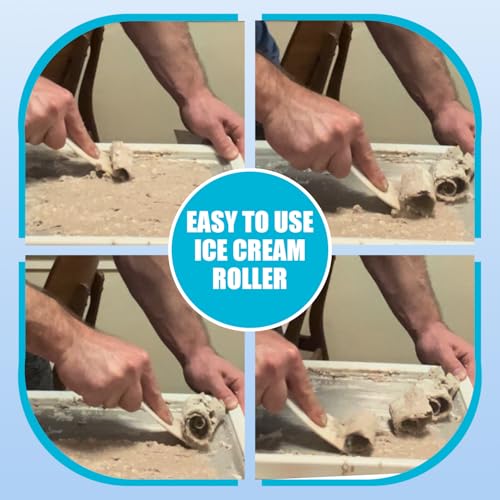 Image of Extra Large Rolled Ice Cream Maker (14 inchx10 inch) - Make Instant IceCream w /the Family - Manual Roll Your Own IceCream - Roll Ice Cream Tray