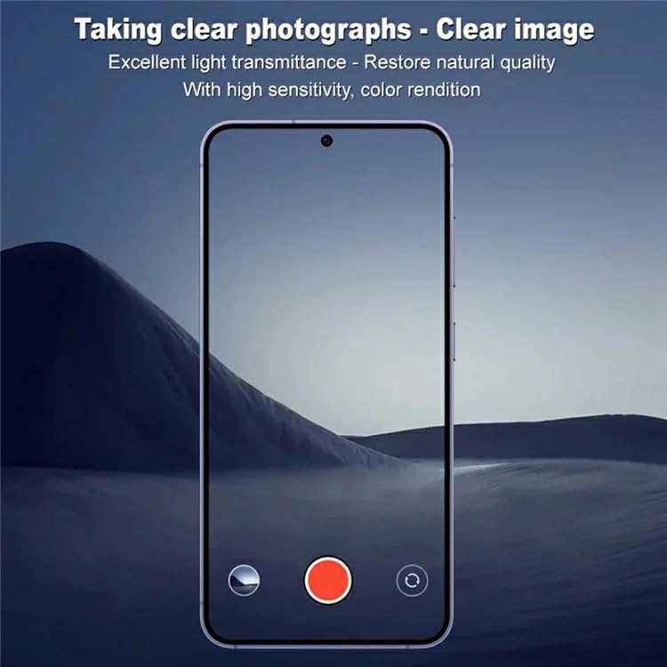 Image of Xmon Back Camera Lens Protector for Samsung Galaxy S25 (1 Pack) Premium Camera Glass Protector Guard, Anti-Scratch, Ultra-Clear, Easy Installation