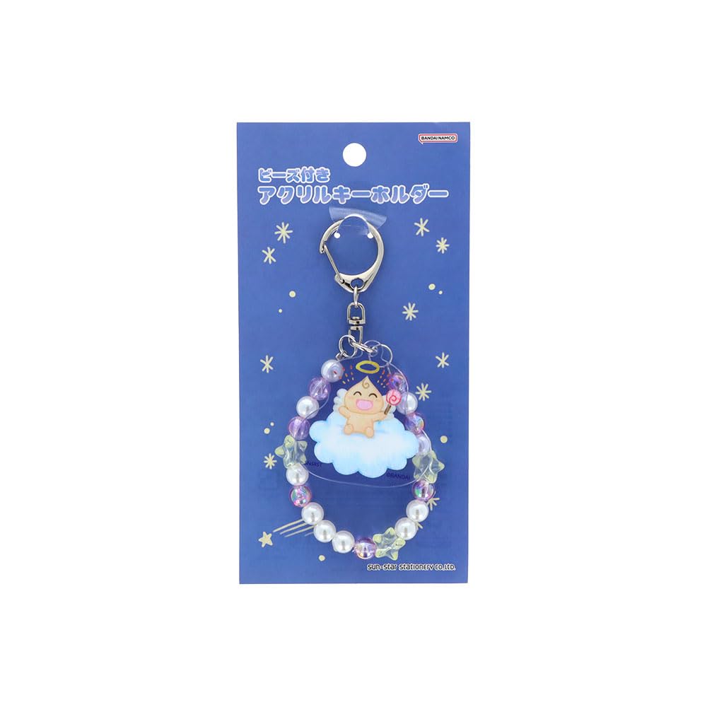 Tamagotchi Acrylic Keychain Beaded Charm Sweets Design Sunstar Japan