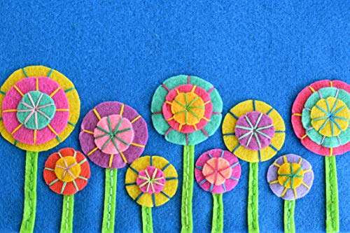 Set de hilo de algodón perlado ThreadArt tamaño 8, 5 colores miniatura 5