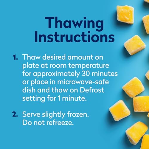 Dole Frozen Mango Chunks, Naturally Gluten Free Fruit, Great for Smoothies, 16 Oz Resealable Bag