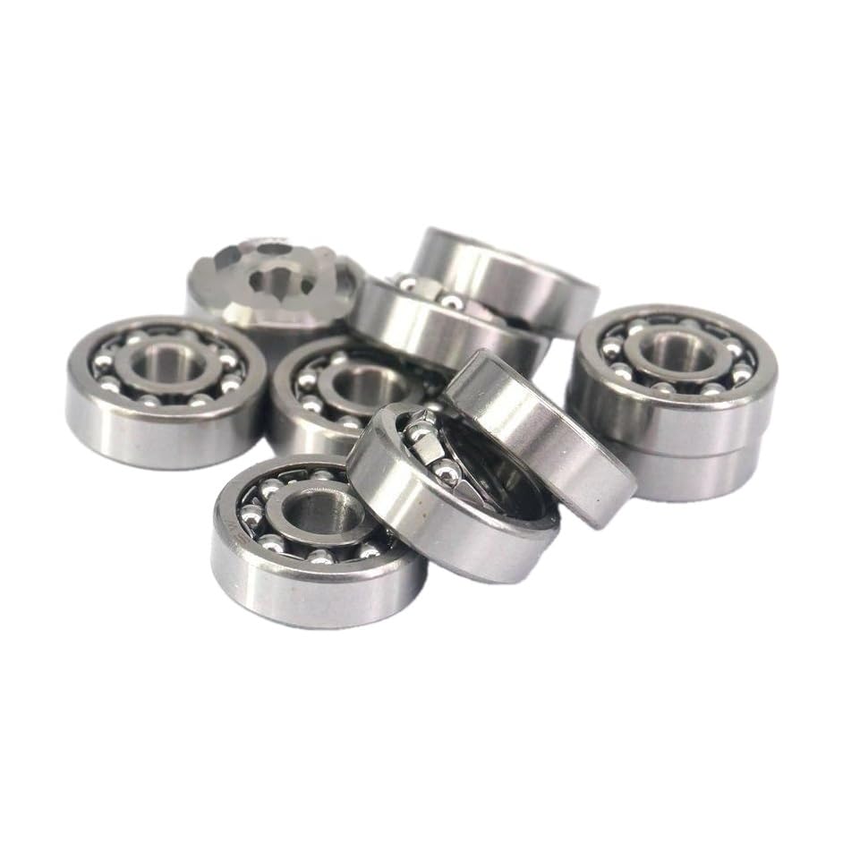 10pcs Model 1026 126 6x19x6mm Self Aligning Ball Bearing Double Row Bearing Steel